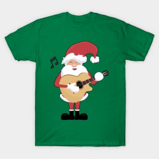 Santa Music Christmas T-Shirt